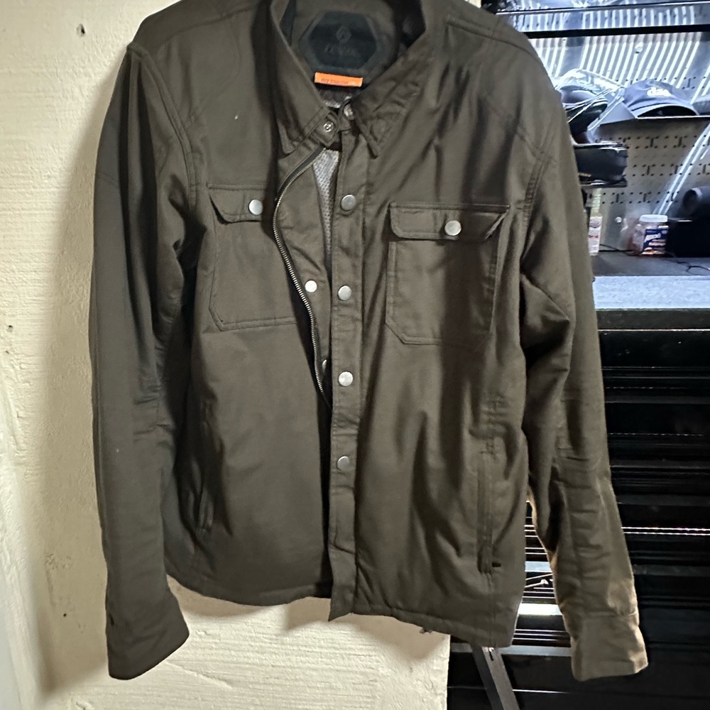 Men's Dark Brown Shirt Jacket